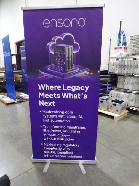 Picture of Retractable Banner- Legacy Meets What's Next